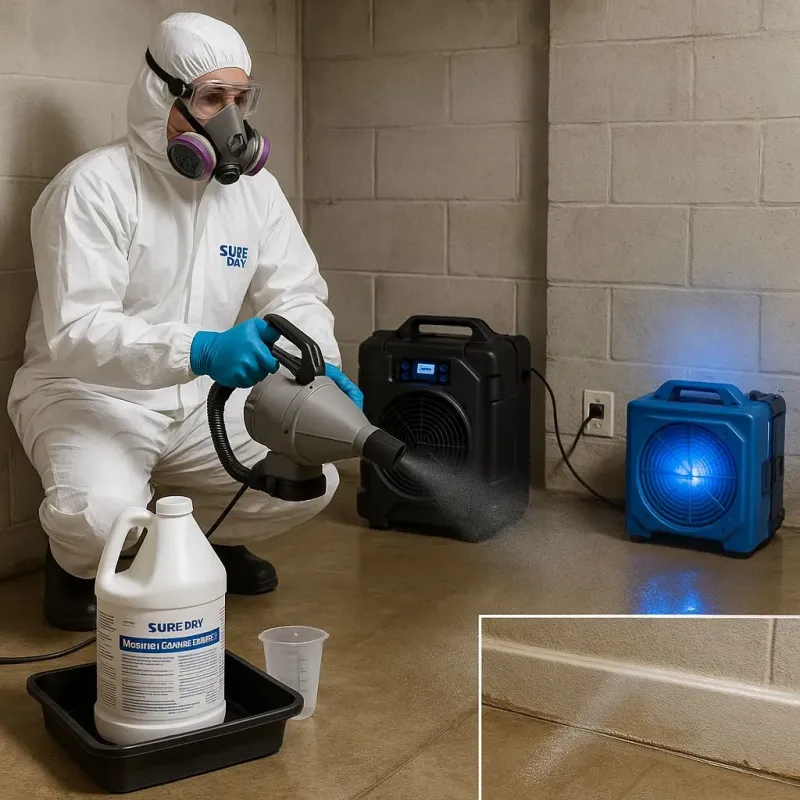 Sanitization and Odor Removal process in Hermosa Beach, CA