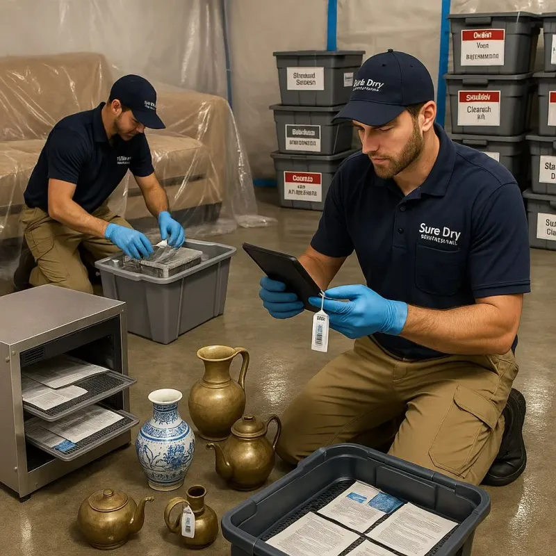 Content Protection and Restoration process in Hermosa Beach, CA
